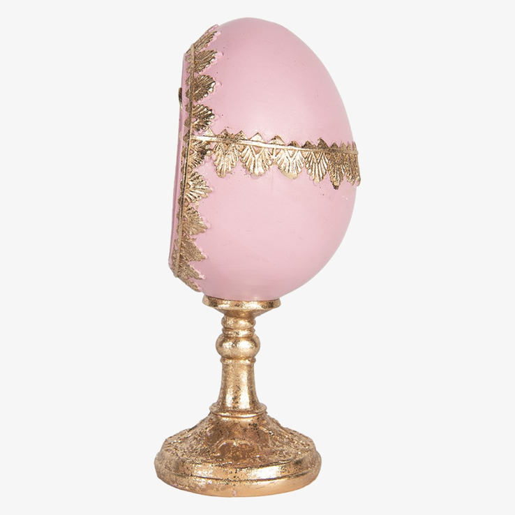 Dekoration Kanin Rosa/Guld Clayre & Eef Kaniner för prydnad/dekoration Prydnadskaniner Dekorationskaniner Bunnys dekoration