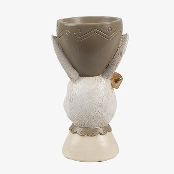 Bild av charmig kanin äggkopp med detaljerad design