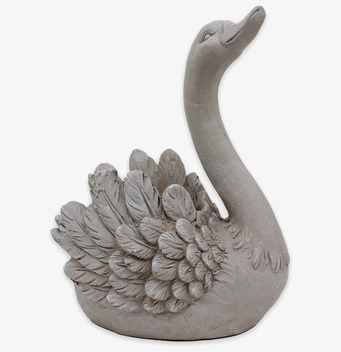 Bild av dekorativ svankruka med elegant och rustik design