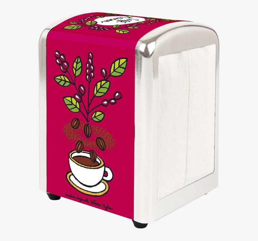 Servettställ Kaffeböna Cerise från Derriére la porte