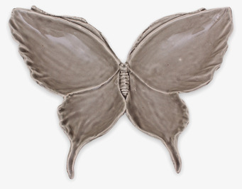 Fjärilsfat Garden Liten Grå Mitt & Ditt Underbara Liv Övrig prydnad/dekoration för inredning innemiljö utemiljö