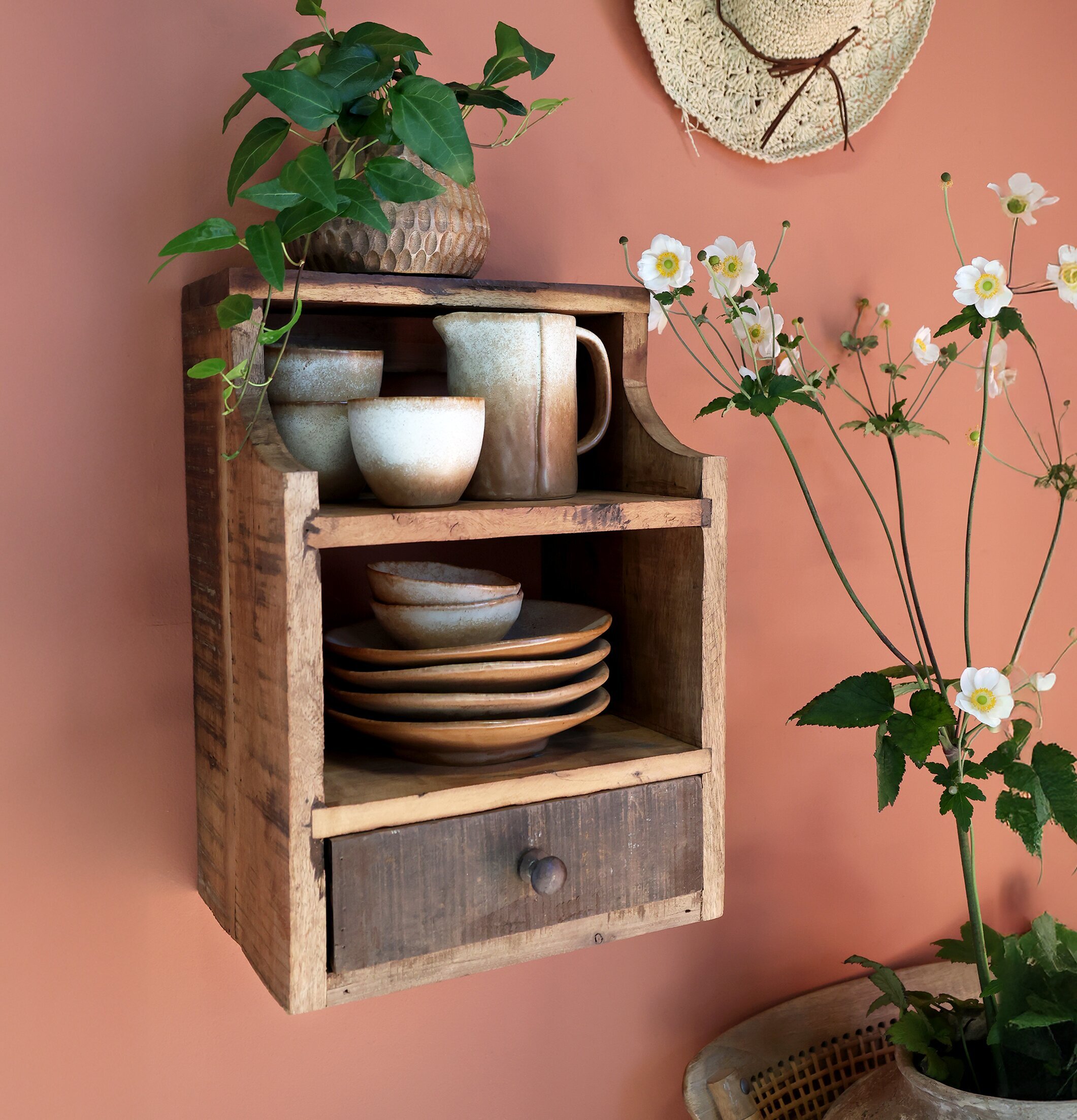 Vägghylla Grimaud Chic Antique Vägghyllor