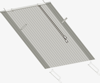 Bild av bamburullgardin med detaljerad design och funktion