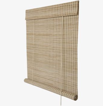Bild av rullgardin i bambu med naturlig och enkel design