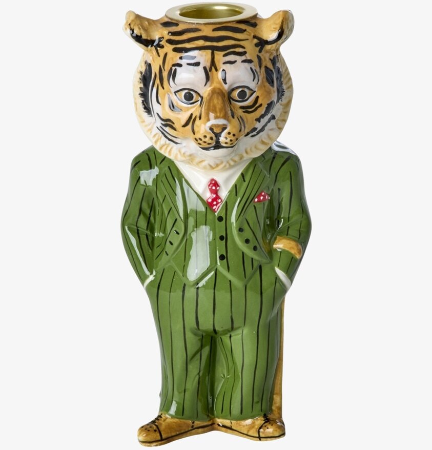 Ljusstake Tiger - Nathalie Lété Rice Ljusstakar Adventsstakar Ljushållare Ljushyllor