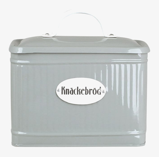 Plåtburk Hugo Knäckebröd Grön Strömshaga Plåtburkar Metallburkar