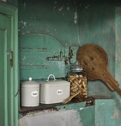 Bild av charmigt kök med nostalgisk och lantlig känsla