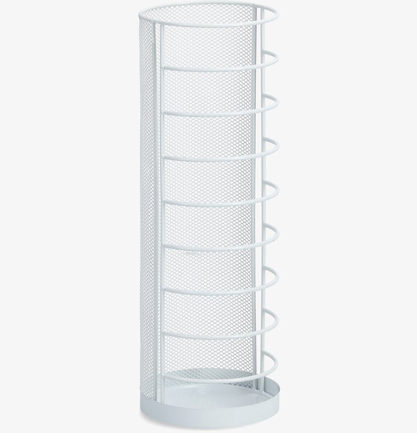 Paraplyställ Vit Zeller Paraplyförvaring