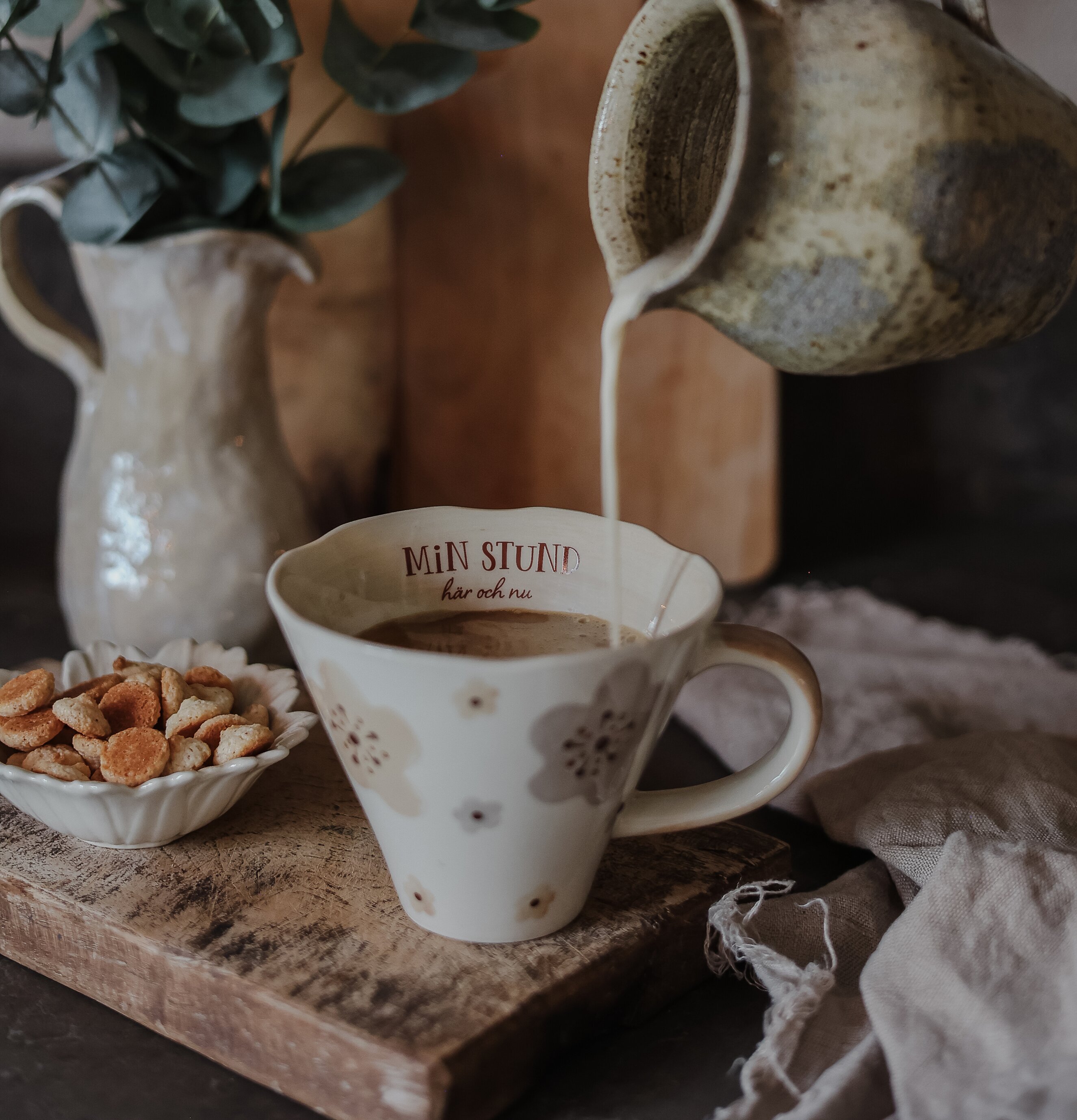Mugg Min stund Här & Nu - Majas Cottage Muggar/koppar i porslin, keramik, papper eller biologiskt