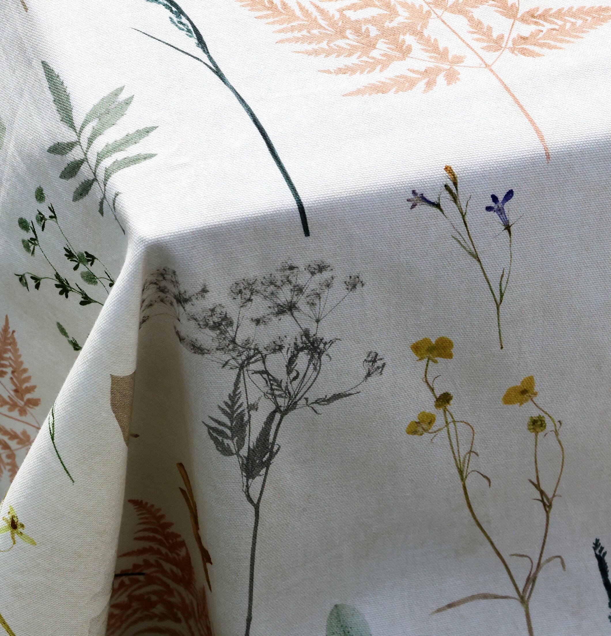 Bordsduk Blomsterprint Creme Chic Antique Bordsdukar & löpare bordslöpare