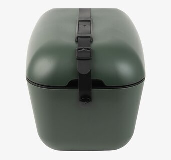 Bild av kylväska med modern design och djupgrön färg