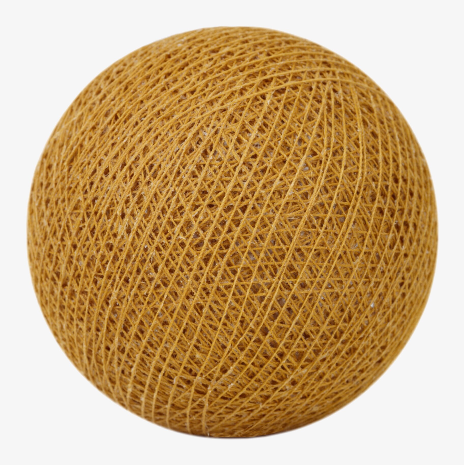 Boll Moleskin - Happy Lights från Happy Lights i senapsgul