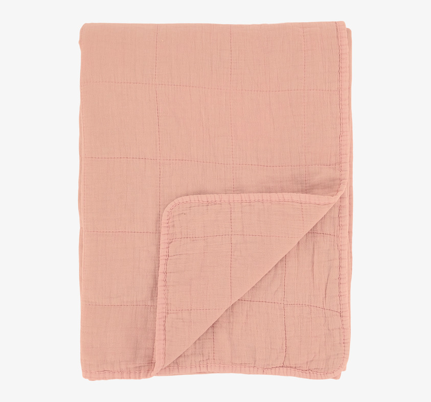 Aix Pläd Vintage Rosa Chic Antique Täcken, filtar, plädar och överkast Filtar Plädar Överkast