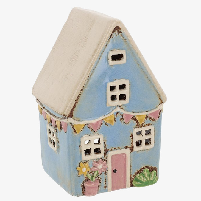 Ljuslykta Village Pottery - Garden Flags House Joe Davies Lyktor Endless Light Ljuslyktor