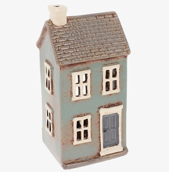 Ljuslykta Village Pottery - Tiled Grey House Joe Davies Lyktor Endless Light Ljuslyktor