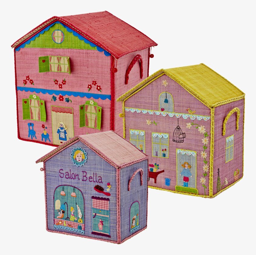 Förvaringskorg Cottage från Rice med unika husdesigns