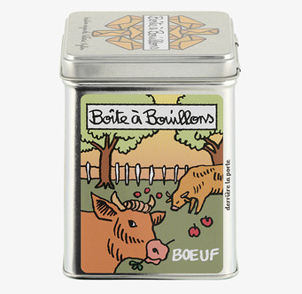 Bild av nostalgisk plåtburk med charmig design