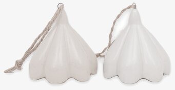 Bild av dekorativa klockor med elegant och organisk design