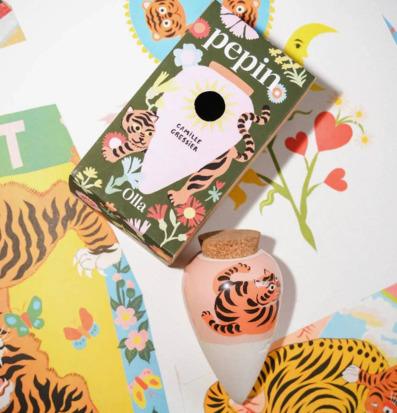 Bild av konstnärlig och lekfull heminredningsdesign