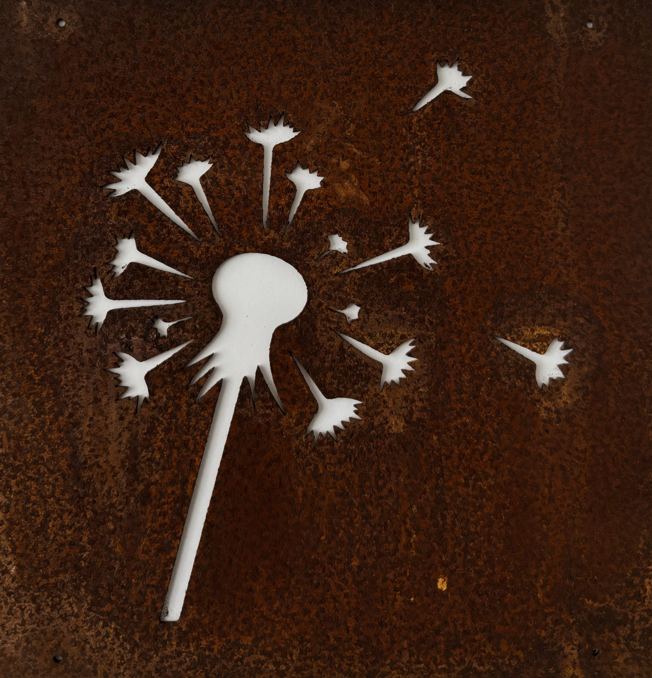 Skylt Maskros (armeringsnät) Lind Decoration Utomhusskyltar Skyltar för utomhusbruk