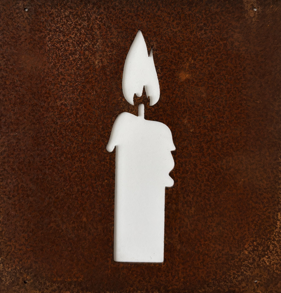 Skylt Ljus (armeringsnät) Lind Decoration Utomhusskyltar Skyltar för utomhusbruk