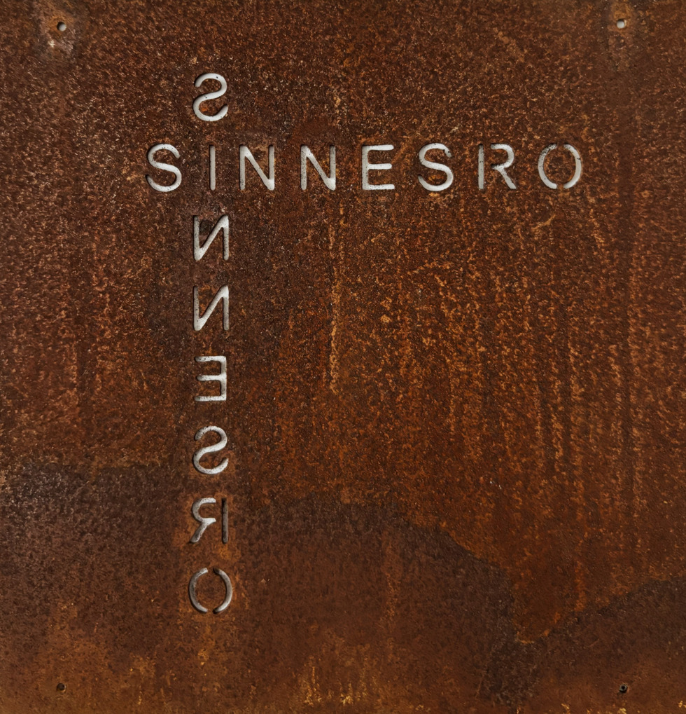 Skylt Sinnesro (armeringsnät) Lind Decoration Utomhusskyltar Skyltar för utomhusbruk