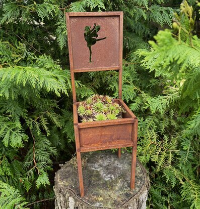 Planteringstol Med Skylthållare Lind Decoration Övrig prydnad/dekoration för inredning utemiljö