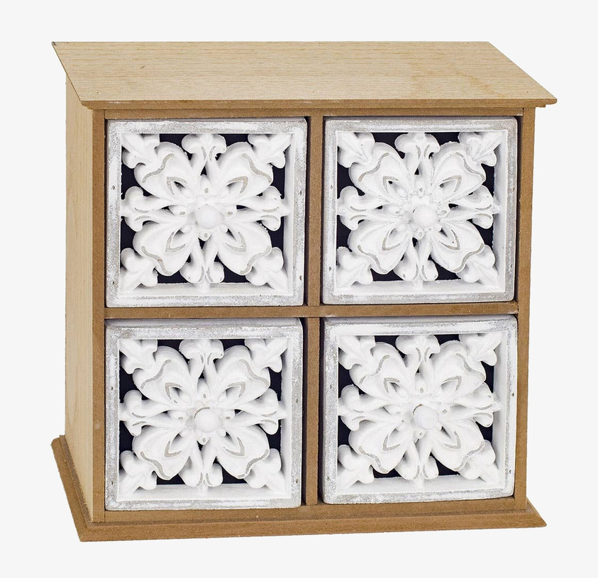 Träskåp Lådor Ornament Signes Grimalt Förvaringslådor och korgar Boxar Förvaringsboxar Porslinsboxar Trälådor Smyckesboxar i porslin Förvaringsbrickor