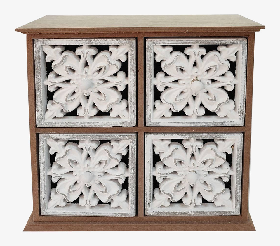 Träskåp Lådor Ornament Signes Grimalt Förvaringslådor och korgar Boxar Förvaringsboxar Porslinsboxar Trälådor Smyckesboxar i porslin Förvaringsbrickor