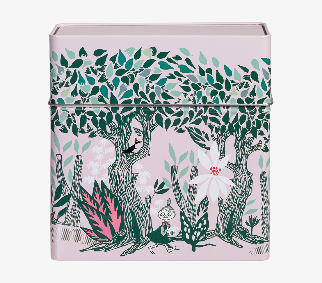 Plåtburk Kaffefilter - Vårkastanj Moomin by Martinex Plåtburkar Metallburkar