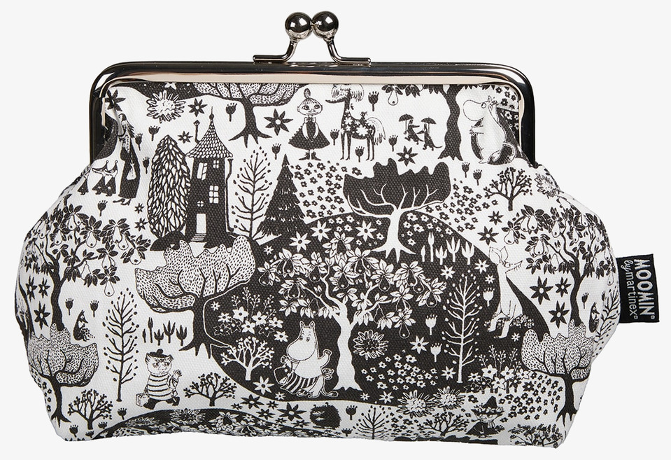 Väska/Börs Mumin Park Svart/Vit Moomin by Martinex Väskor
