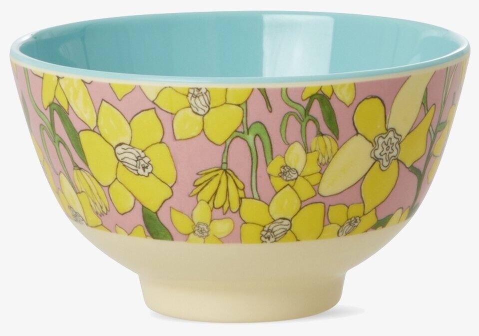 Liten Skål Daffodils Print Rice Skålar att äta ur tilltugg Såskannor/Vispskål servering Matlådor Förvaring av lunch/mat