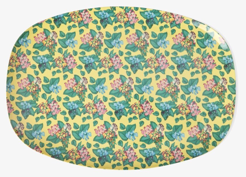 Tallrik Emma´s Print Rice Tallrikar Djupa tallrikar (ej skål) Desserttallrikar Assietter Barntallrikar Picknicktallrikar