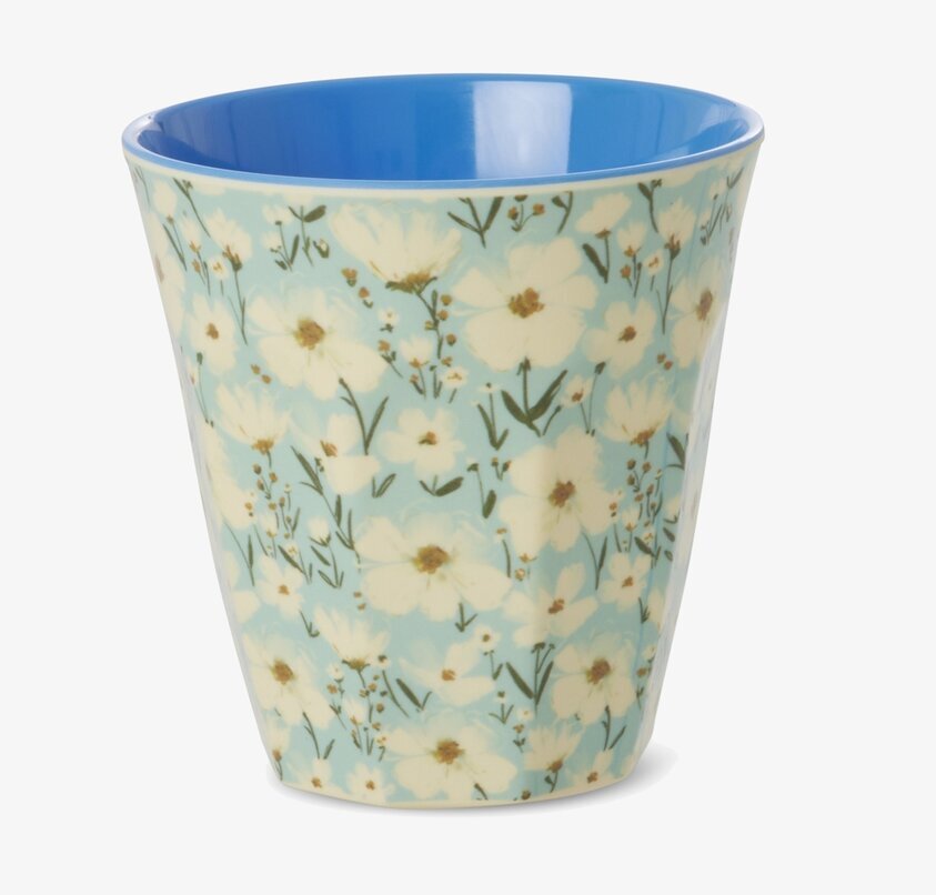 Melaminmugg Summer Bloom Print Rice Melaminmuggar Lattemuggar i melamin Melaminkoppar