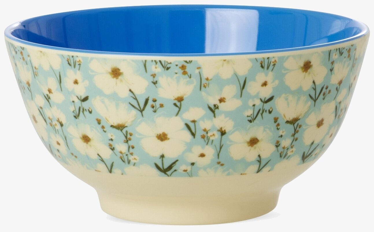 Skål Summer Bloom Print Rice Skålar att äta ur tilltugg Såskannor/Vispskål servering Matlådor Förvaring av lunch/mat