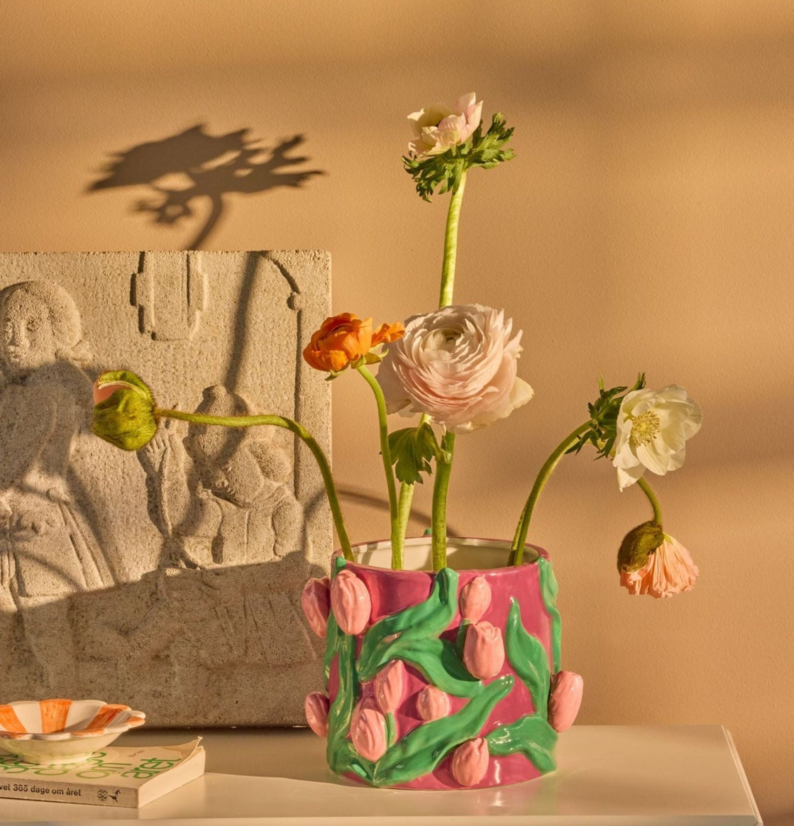 Blomkruka Tulpan Rice Krukor Örtkrukor Glaskrukor
