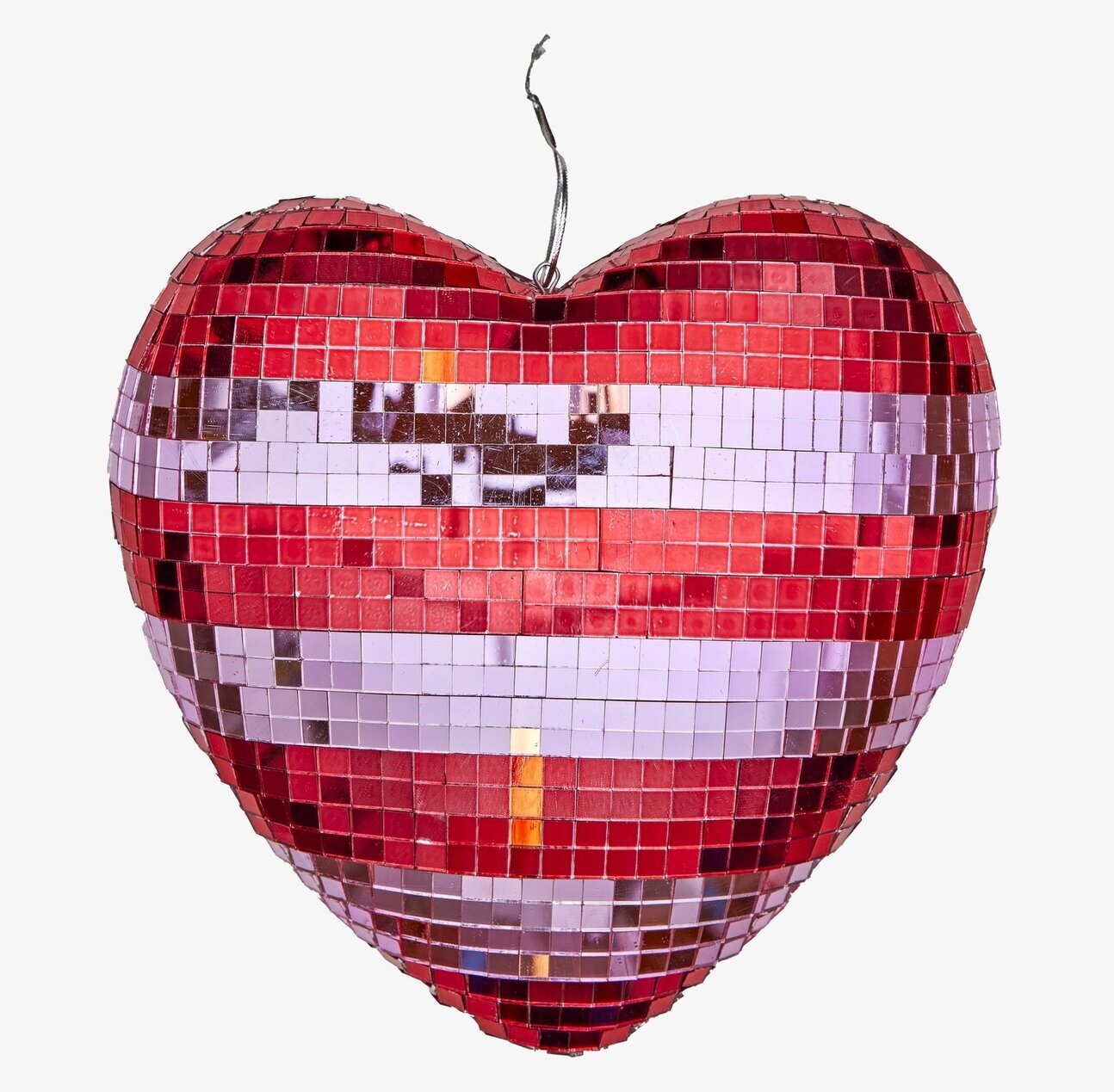 Discokula Hjärta Röd/Rosa Stor Rice Övrig prydnad/dekoration för inredning innemiljö