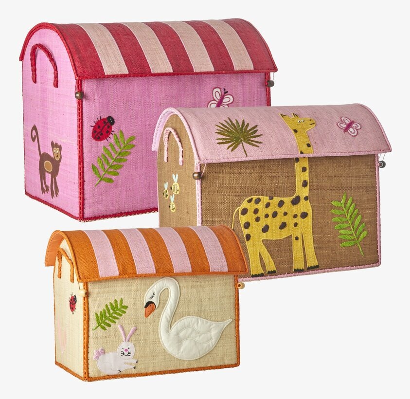 Förvaringshus Wildlife Theme Pink Rice Förvaringslådor och korgar Boxar Förvaringsboxar Porslinsboxar Trälådor Smyckesboxar i porslin Förvaringsbrickor