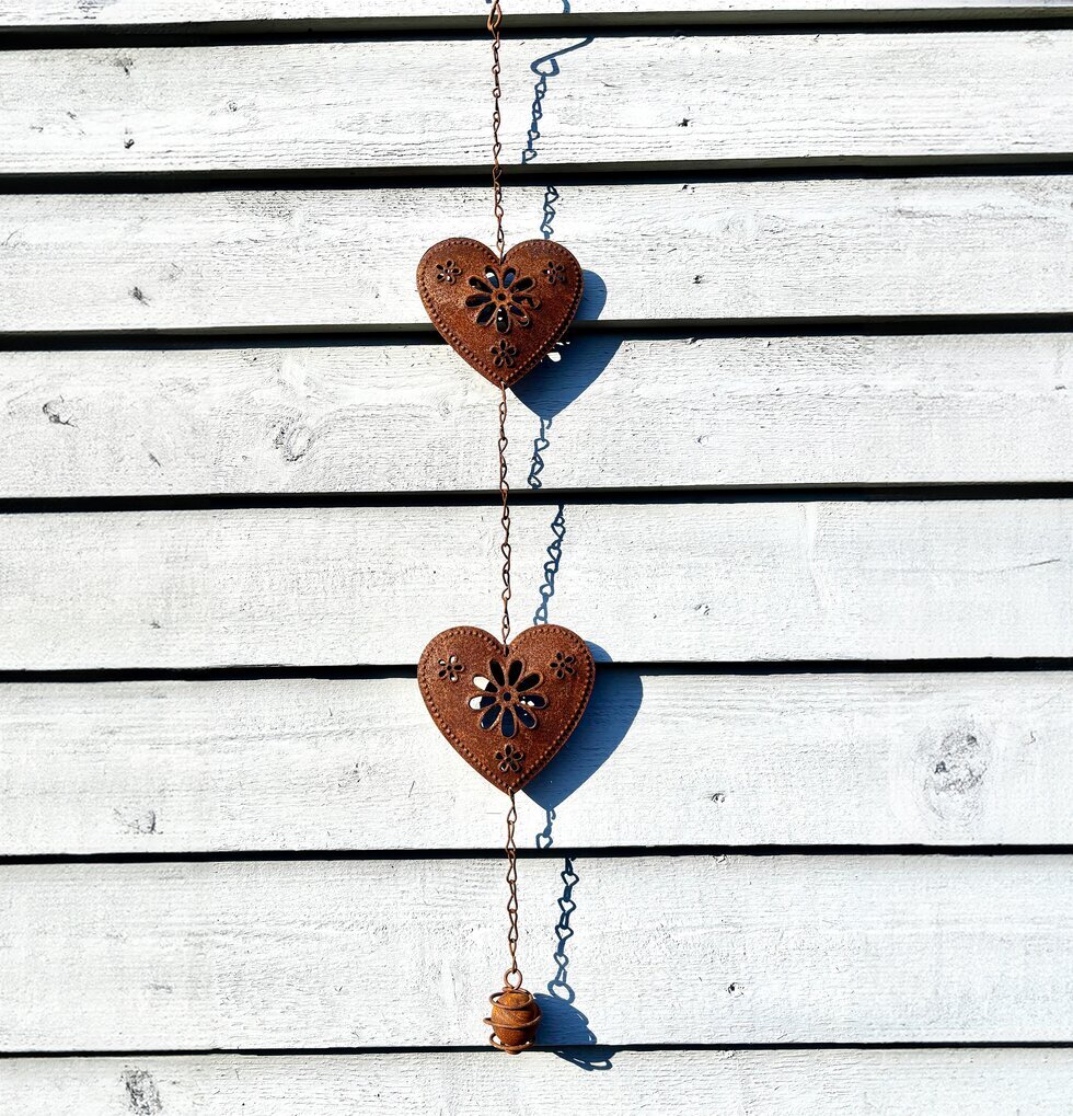 Hjärtmobil Dubbla Hjärtan Lind Decoration Övrig prydnad/dekoration för inredning utemiljö