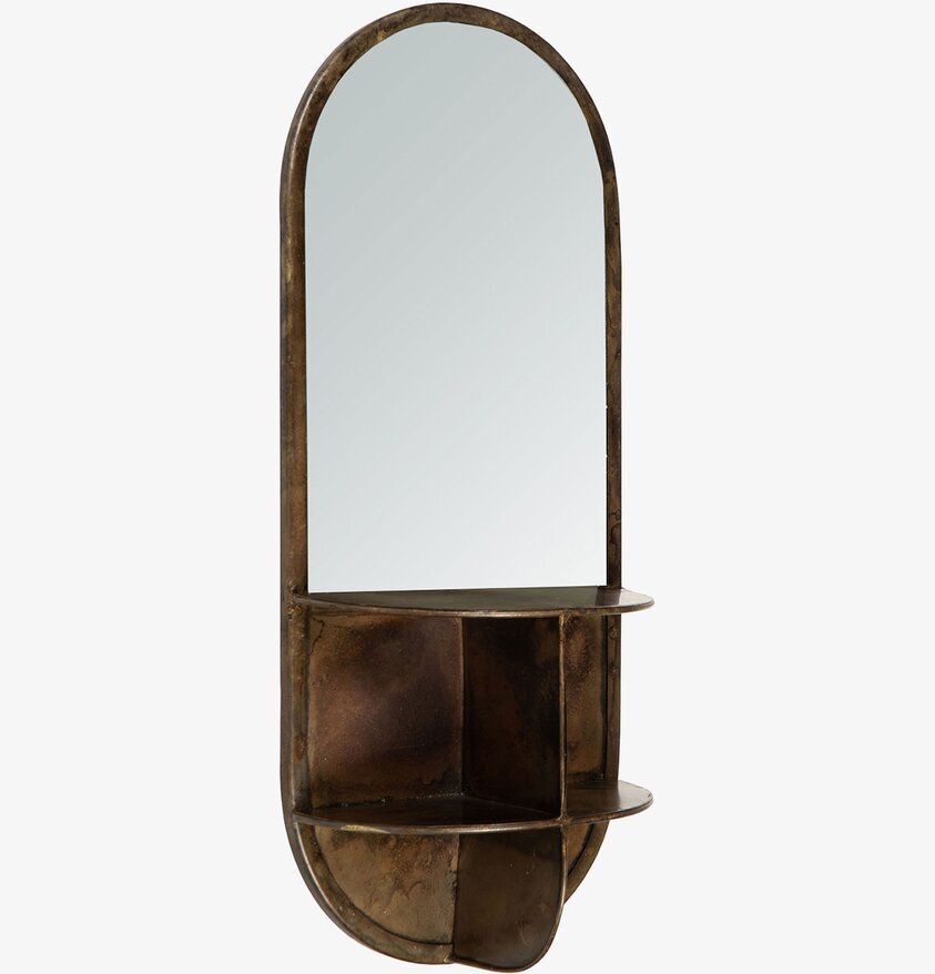 Spegelhylla Metall Plain A Lot Decoration Speglar Väggspeglar Stående speglar