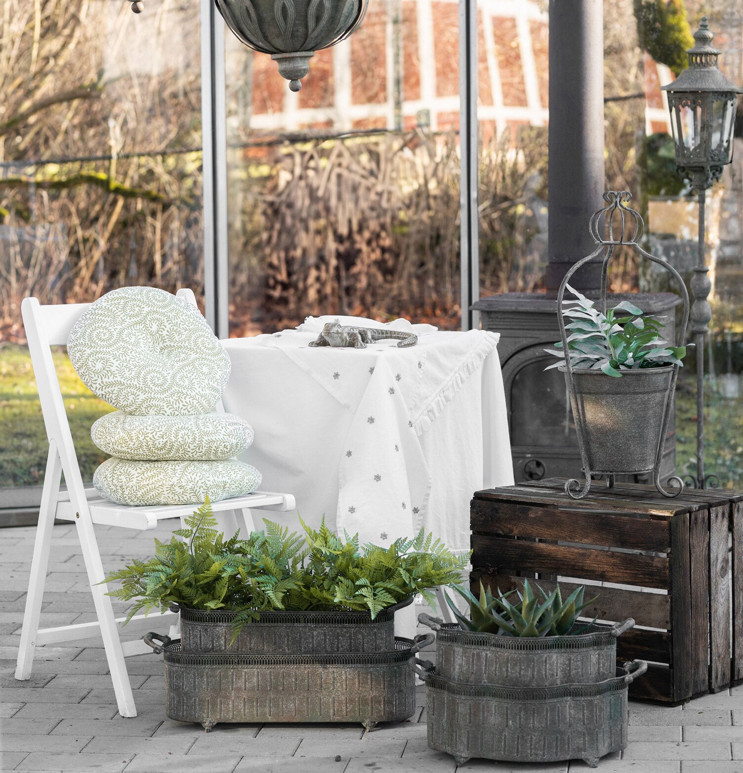 Kruka Selina Metall Melina A Lot Decoration