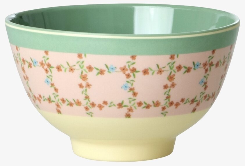 Liten Skål Checkered Stencil Print Rice Skålar att äta ur tilltugg Såskannor/Vispskål servering Matlådor Förvaring av