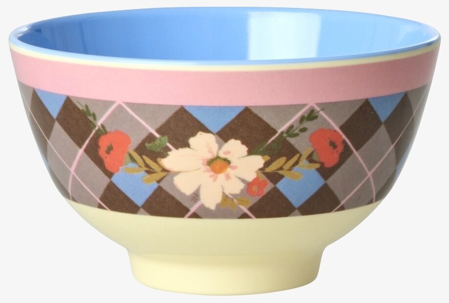 Liten Skål Gorgeous Tile Print Rice Skålar att äta ur tilltugg Såskannor/Vispskål servering Matlådor Förvaring av