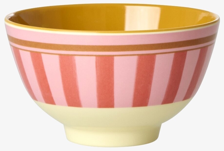 Liten Skål Organic Stripes Print Rice Skålar att äta ur tilltugg Såskannor/Vispskål servering Matlådor Förvaring av