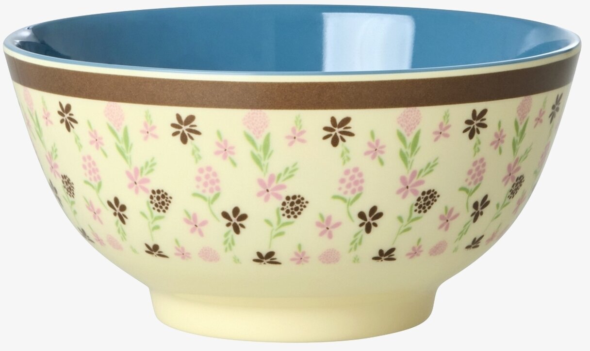 Skål Hacienda Flower Print Rice Skålar att äta ur tilltugg Såskannor/Vispskål servering Matlådor Förvaring av lunch/mat