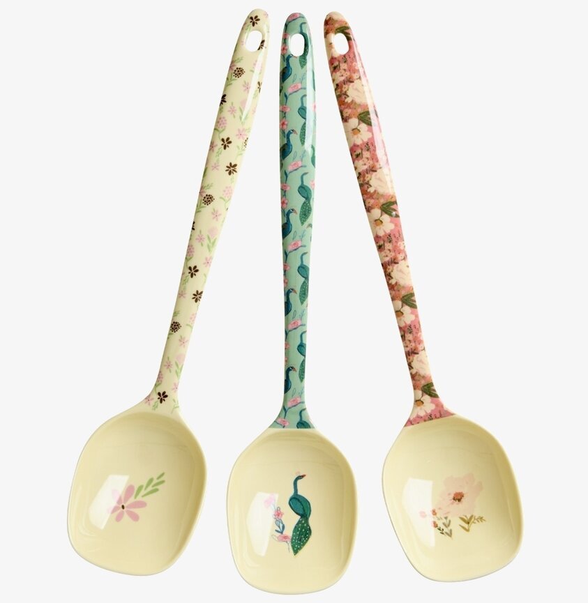 Matlagningssked - All You Need Is Love Print Rice