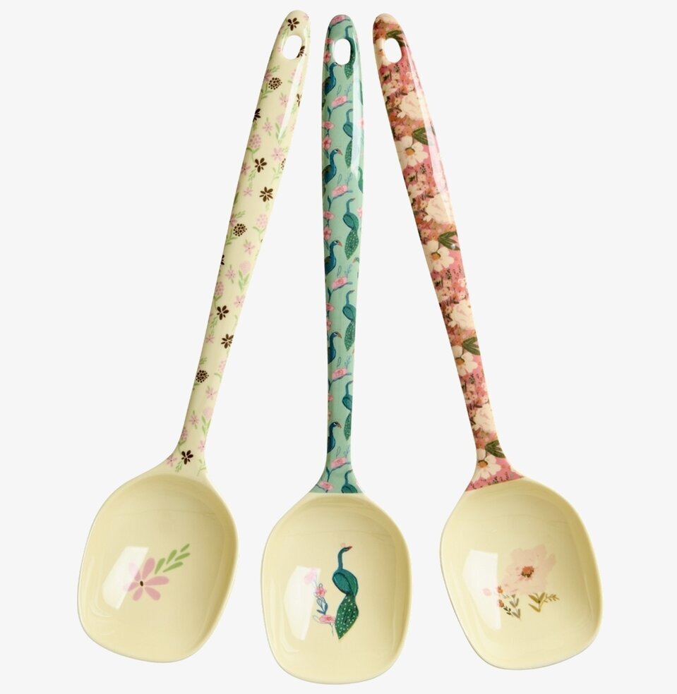 Matlagningssked - All You Need Is Love Print Rice