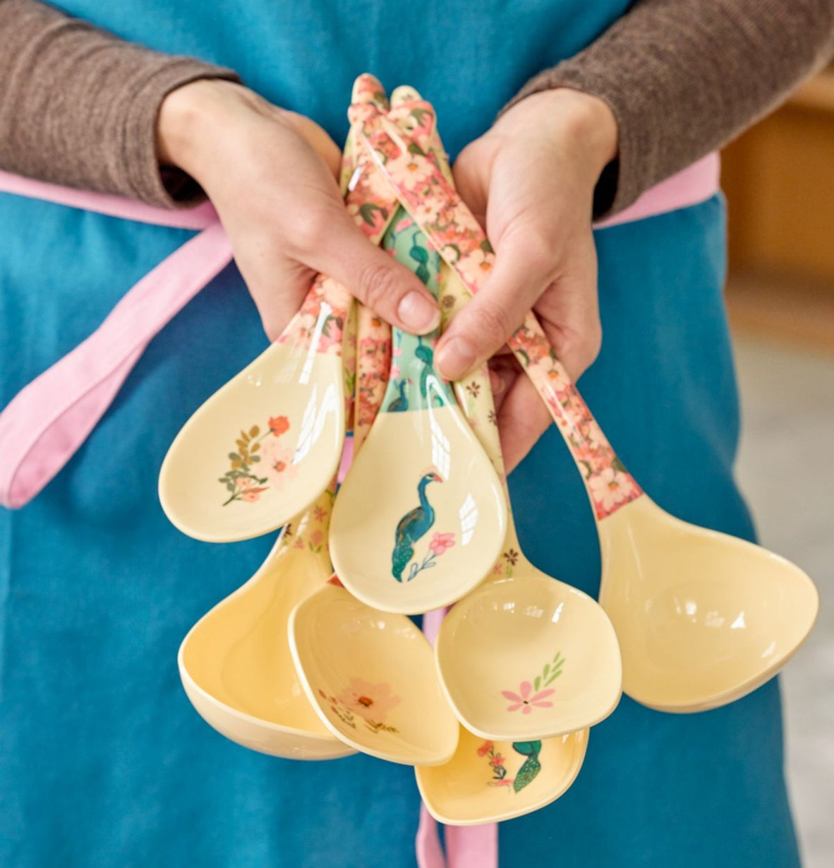 Matlagningssked - All You Need Is Love Print Soppslev Rice Slevar och slickepottar Pastaslevar