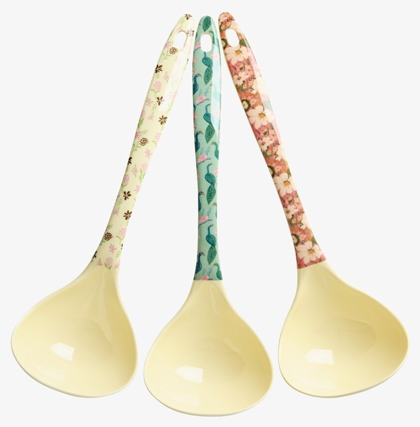 Soppslev - All You Need Is Love Print Rice Slevar och slickepottar Pastaslevar