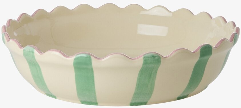 Pajform Large Green/Creme Rice Pajformar